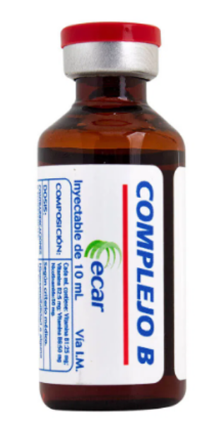 Imagen de COMPLEJO B*10Ml*1 Vial Ecar