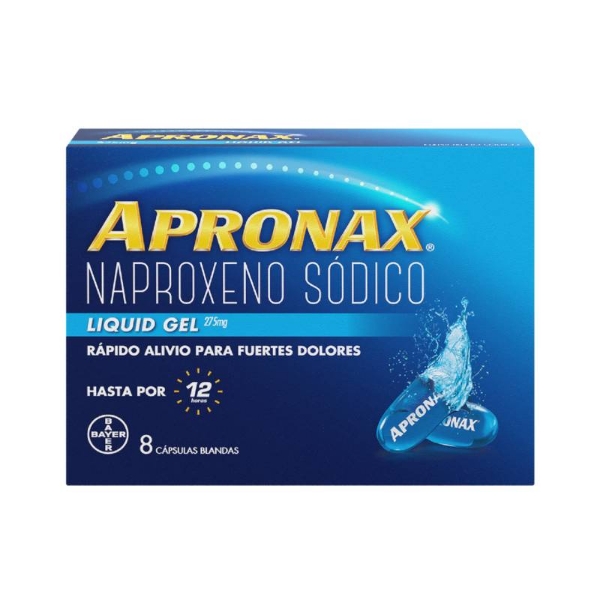 Imagen de APRONAX LIQUID GEL 275MG*8CAP