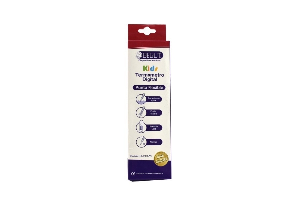Imagen de TERMOMETRO DIGITAL KIDS PUNTA FLEXIBLE
