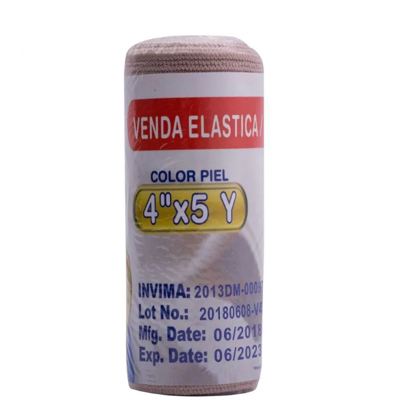 Imagen de VENDA ELASTICA 4*5 COLOR PIEL