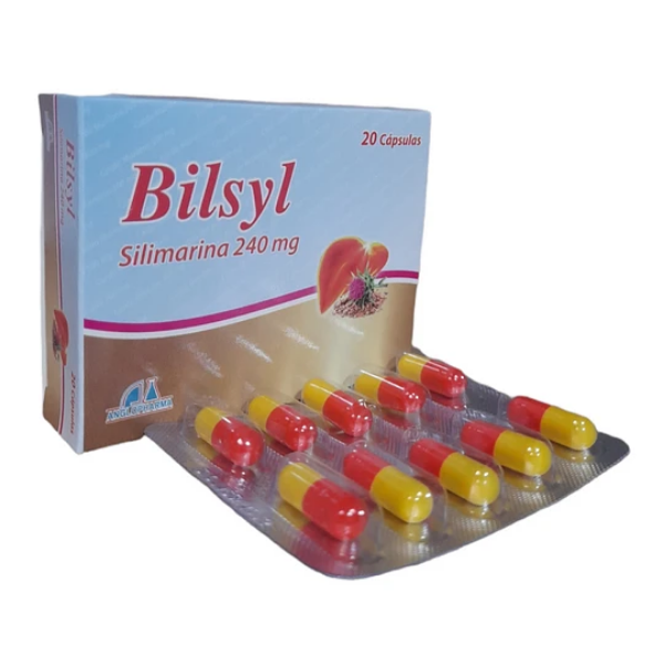 Imagen de BILSYL (SILIMARINA 240 MG )*20 CAPSULAS
