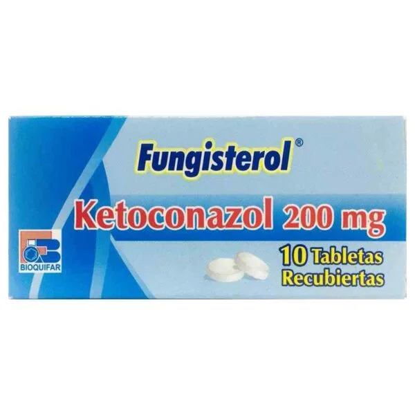 Imagen de FUNGISTEROL (KETOCONAZOL) 200MG*10TABS