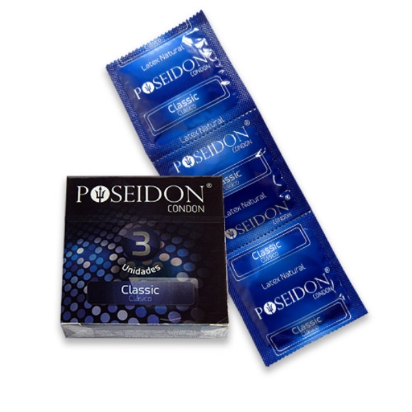 Imagen de PRESERVATIVOS POSEIDON CJA*36 * 3 UND