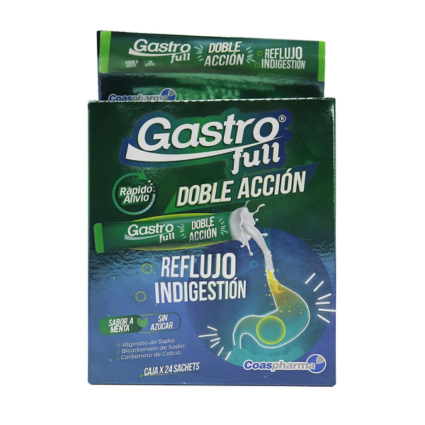 Imagen de GASTROFULL DOBLE ACCION CJ*24 SACHETS