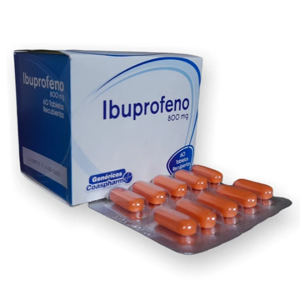 Imagen de IBUPROFENO 800 MG CJ*60 TABS