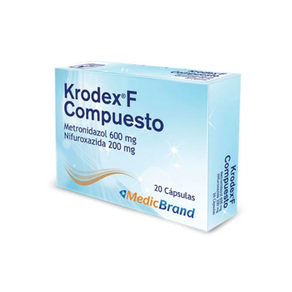 Imagen de KRODEX F COMPUESTO*20 CAPS
