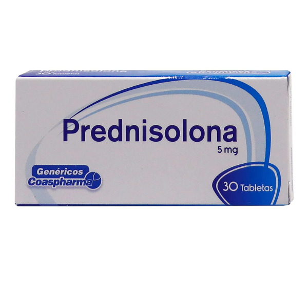 Imagen de PREDNISOLONA 5 MG*30 TABS