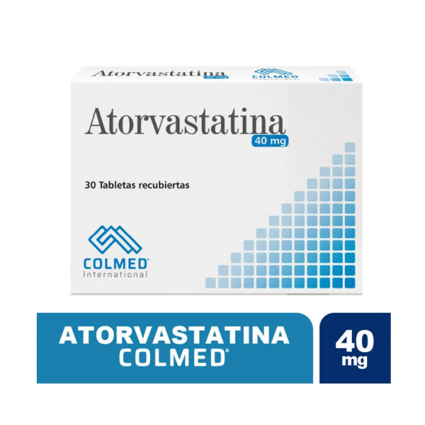 Imagen de ATORVASTATINA 40MG CJ*30TAB
