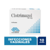 Imagen de CLOTRIMAZOL 100 MG*10 OVULOS