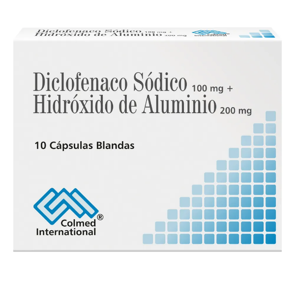 Imagen de DICLOFENACO+HIDROX ALUMINIO CJ*10CAPS OCT 2025