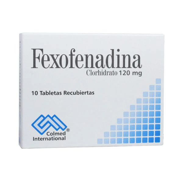 Imagen de FEXOFENADINA HCL 120MG*10 TABS