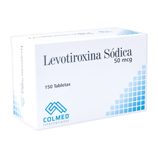 Imagen de LEVOTIROXINA 50 MCG CJ*150TAB