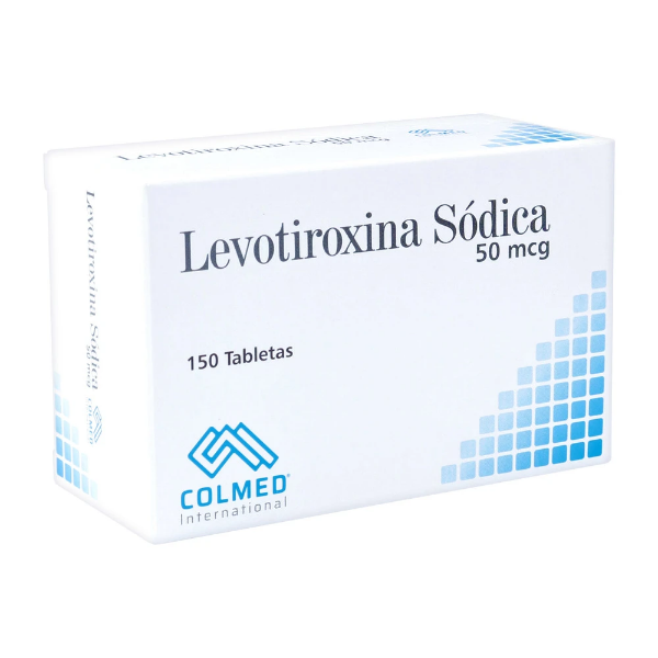 Imagen de LEVOTIROXINA 50 MCG CJ*150TAB