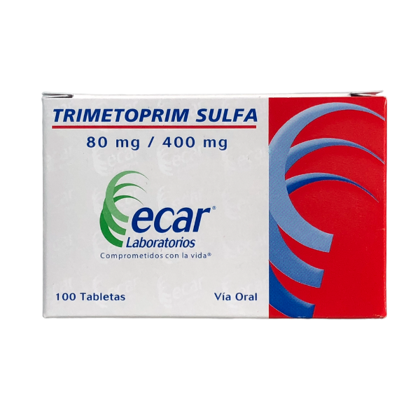 Imagen de TRIMETOPRIM SULFA 80MG/400MG*100TAB