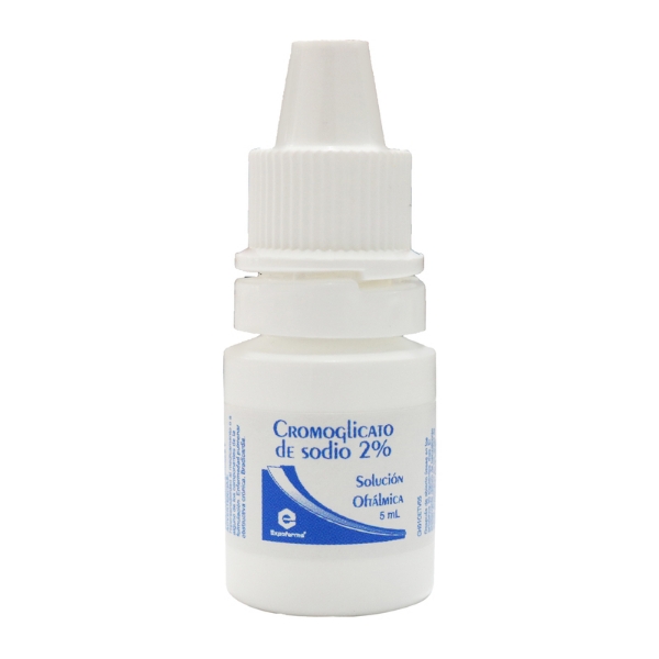 Imagen de CROMOGLICATO DE SODIO 2% SOL. OFT FCO*5ML