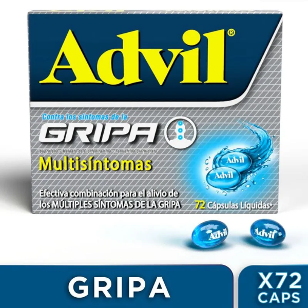 Imagen de ADVIL GRIPA *72 CAPS