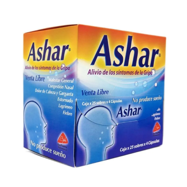 Imagen de ASHAR *100 CAPS
