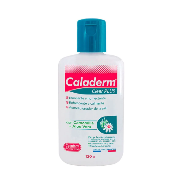 Imagen de CALADERM CLEAR PLUS (CON CALAMINA Y ALOE VERA)*120ML
