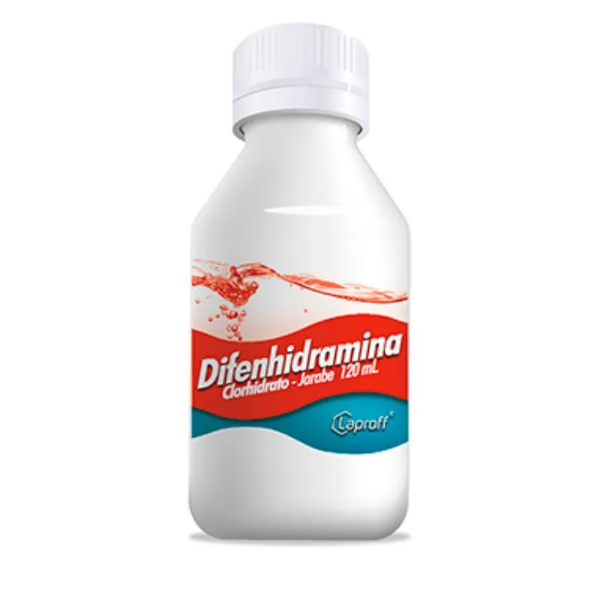 Imagen de DIFENHIDRAMINA  SUSP FRACO * 120ML
