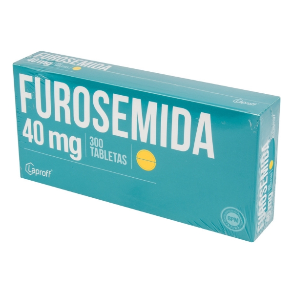 Imagen de FUROSEMIDA 40MG CJ*300TAB
