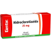 Imagen de HIDROCLOROTIAZIDA 25MG CJ*30 TAB