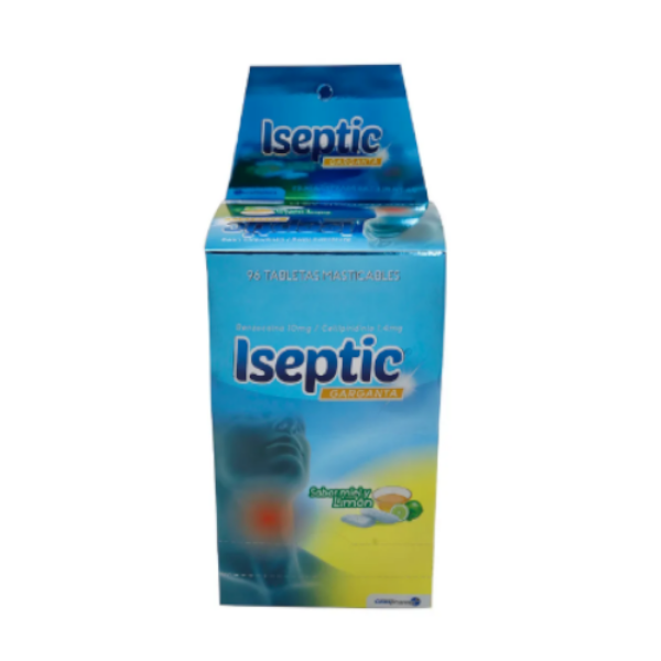 Imagen de ISEPTIC GARGANTA MIEL LIMON