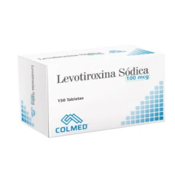 Imagen de LEVOTIROXINA 100MCG CJ*150TAB