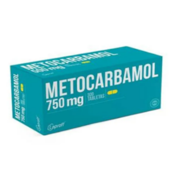 Imagen de METOCARBAMOL 750MG*300 TABS RECUBIERTAS