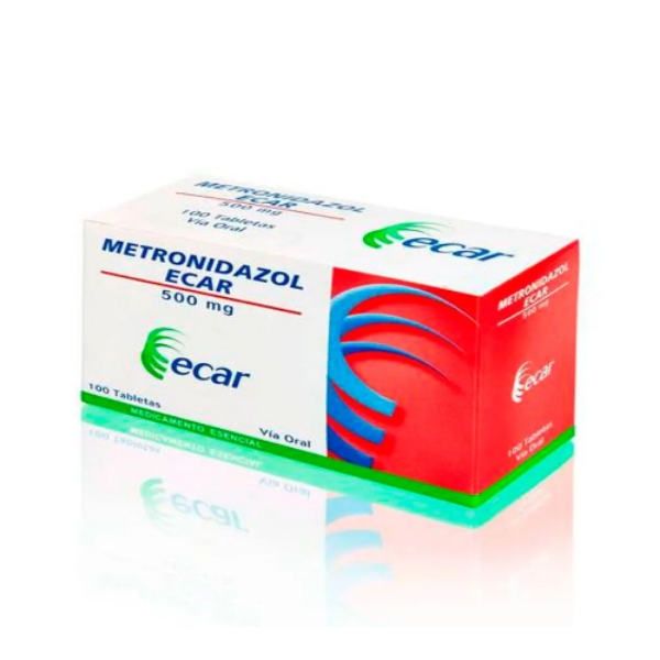 Imagen de METRONIDAZOL 500MG CJ*100 TABS