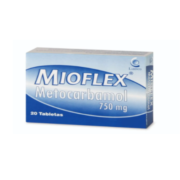 Imagen de MIOFLEX 750 MG *20 TAB