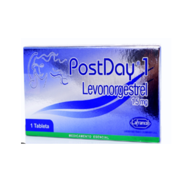 Imagen de POSTDAY 1,5Mg Cj*1 TAB