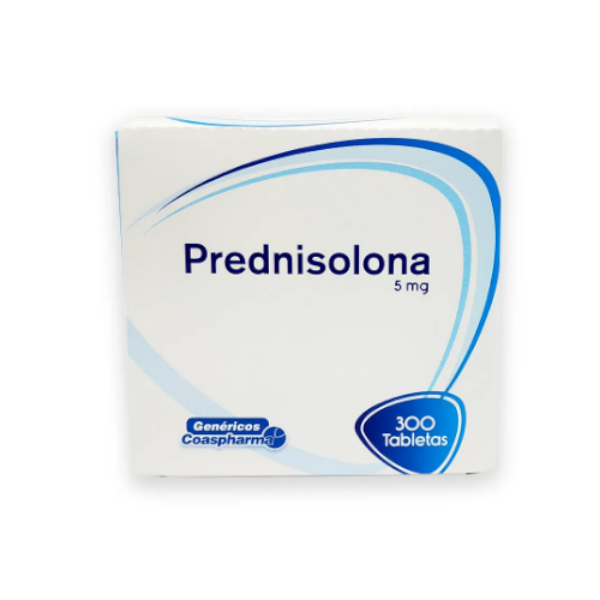 Imagen de PREDNISOLONA 5MG CJ*300 TBS
