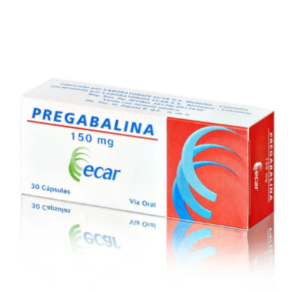 Imagen de PREGABALINA*150MG CJ*30CAP