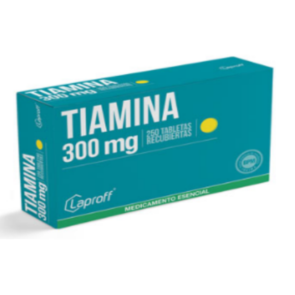 Imagen de TIAMINA 300 MG CAJA*250 TABLETAS