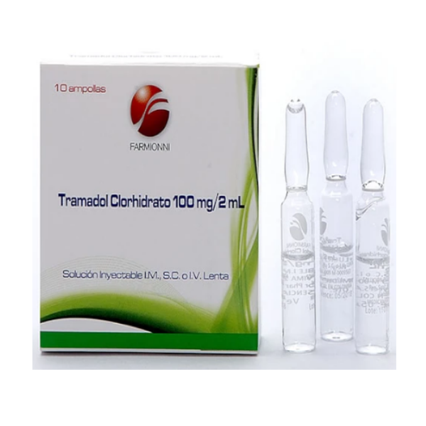 Imagen de TRAMADOL 100MG/2ML SOL.INY.CJ*10 AMP
