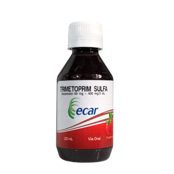 Imagen de TRIMETROPIM SULFA 80 MG +400 MG/5 ML SUSP*120 ML