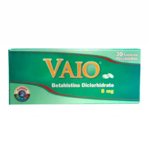 Imagen de VAIO 8 MG TABLETAS CAJA*30