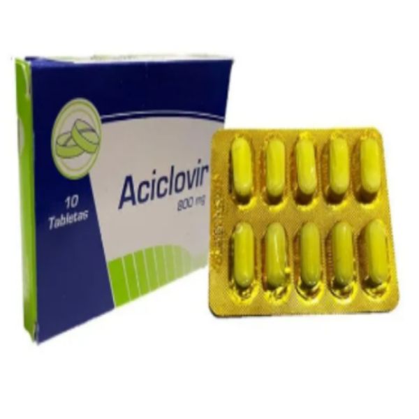 Imagen de ACICLOVIR 800Mg CJ*10TAB Coaspharma
