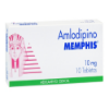Imagen de AMLODIPINO 10MG CAJA*10 TABS