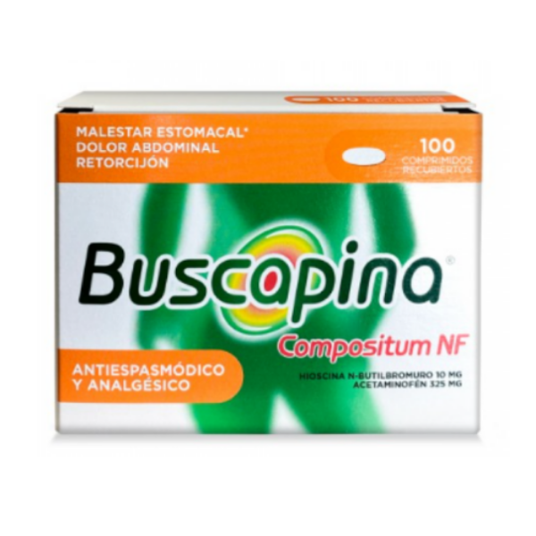 Imagen de BUSCAPINA COMPOSITUM NF CJ*100 COMPRIMIDOS