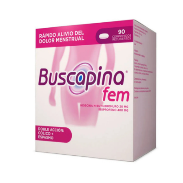Imagen de BUSCAPINA FEM CJ*90 COMPRIMIDOS