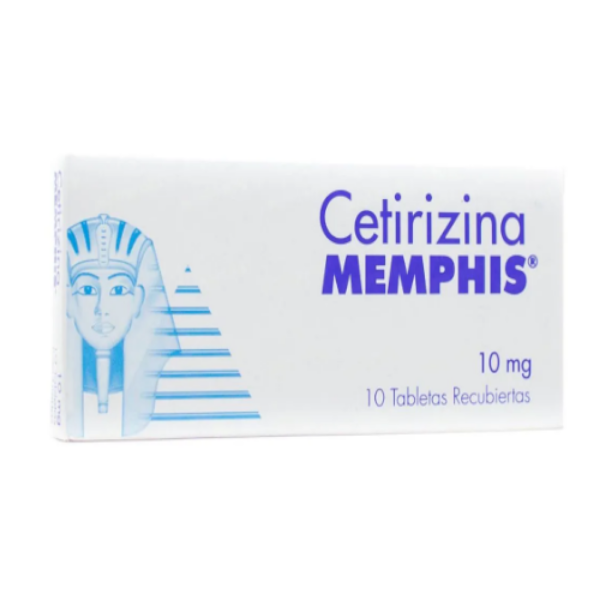 Imagen de CETIRIZINA TABS 10 MG*10 TAB