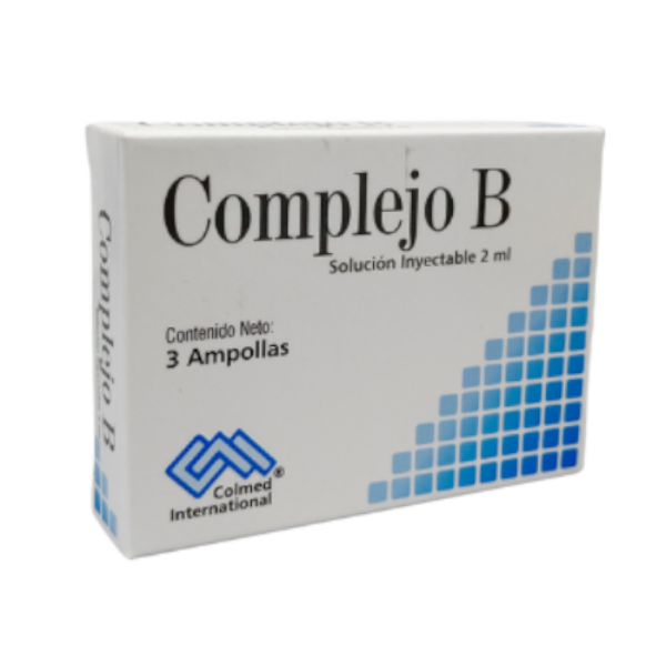 Imagen de COMPLEJO B * 2ML CJ*3 AMP