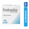 Imagen de FEXOFENADINA HCL 120MG*10 TABS