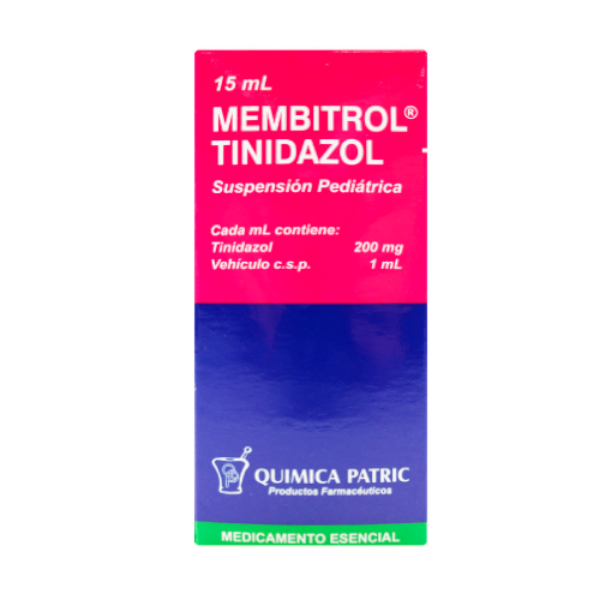 Imagen de MEMBITROL TINIDAZOL SUSP FCO*15ML