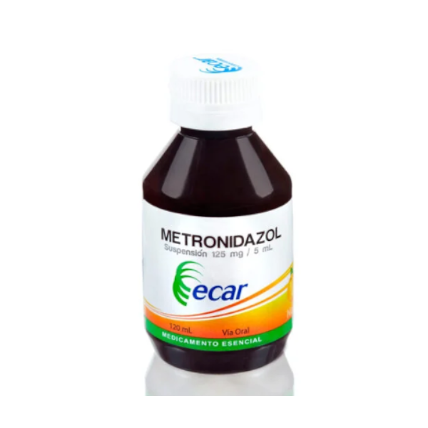 Imagen de METRONIDAZOL SUSP 250Mg/5Ml*120ML