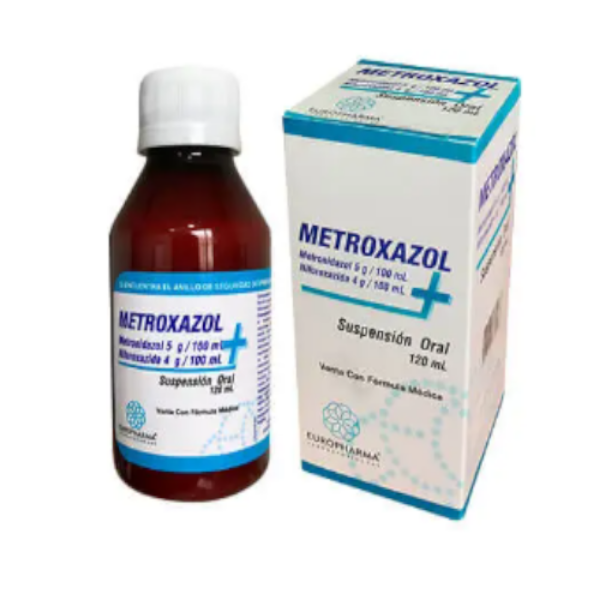 Imagen de METROXAZOL(METRONIDAZOL+NIFUROXAZIDA) FCO*120ML