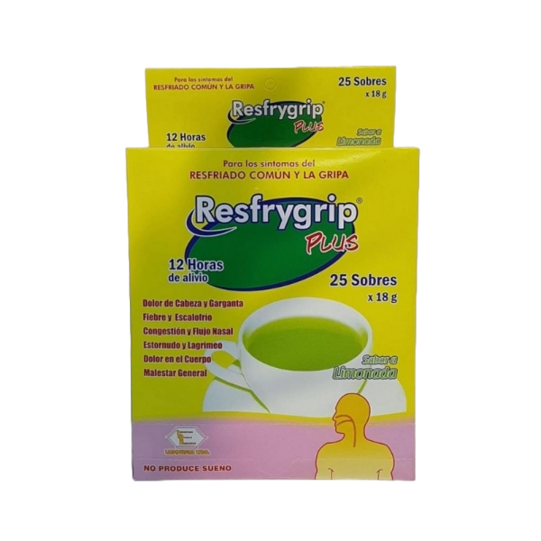 Imagen de RESFRYGRIP CAJA*25 SOBRES DE 18 GR