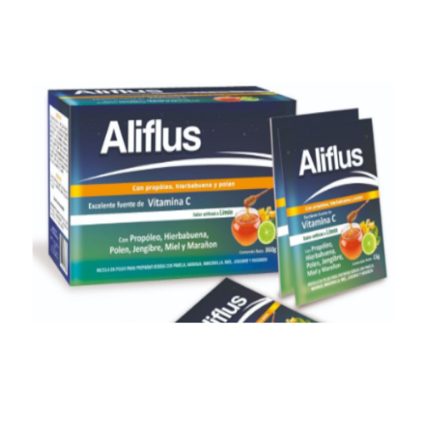 Imagen de ALIFLUS *24 SOBRES*360GR SABOR LIMON