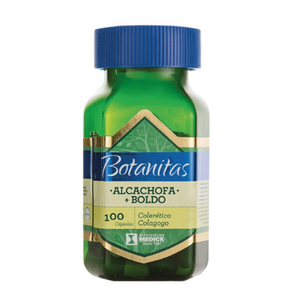 Imagen de BOTANITAS ALCACHOFA + BOLDO*100 CAPS